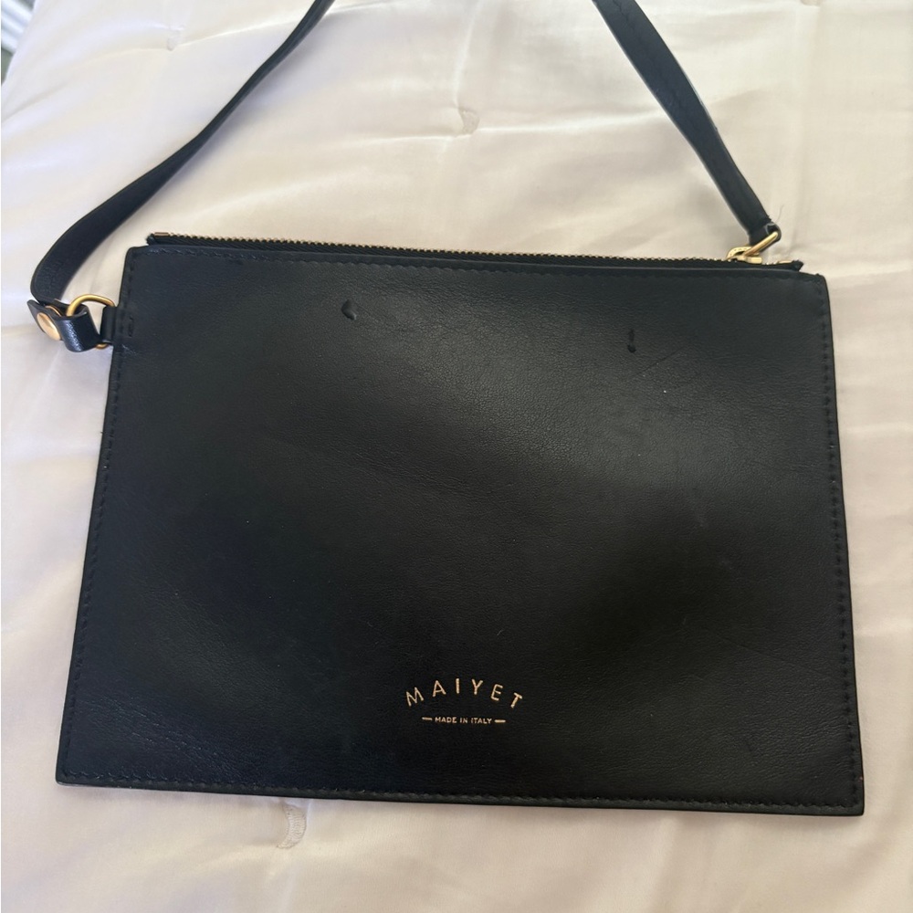 Black Leather Key & Card Holder